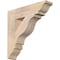 Ekena Millwork Funston Traditional Smooth Bracket, Douglas Fir, 3 1/2"W x 16"D x 16"H BKT04X16X16FST01SDF - alternate 1